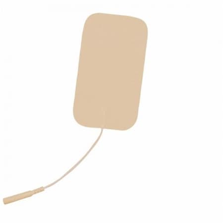 Fabrication Enterprises Fabrication Enterprises 13-1293-10 2 x 3.5 in. Fabstim Electrodes; Rectangle - Pack of 40 13-1293-10